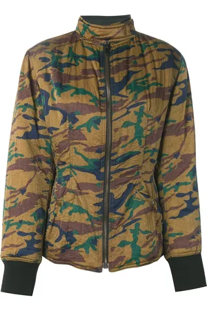 Jean Paul Gaultier Chaqueta acolchada con motivo militar
