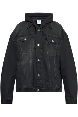 Vetements Chaqueta vaquera con capucha