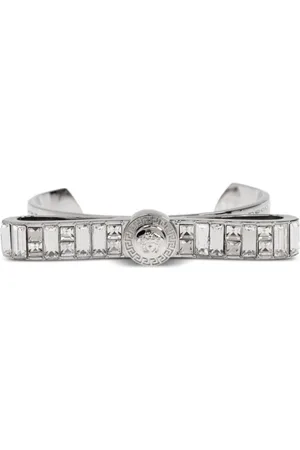 VERSACE Pulsera Medusa con detalles de cristal