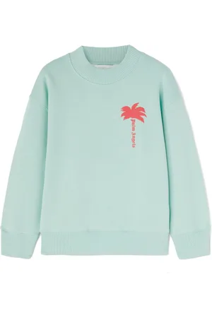 Palm Angels Sudadera estampada con cuello redondo