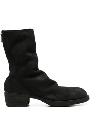 GUIDI Botas con tacón grueso