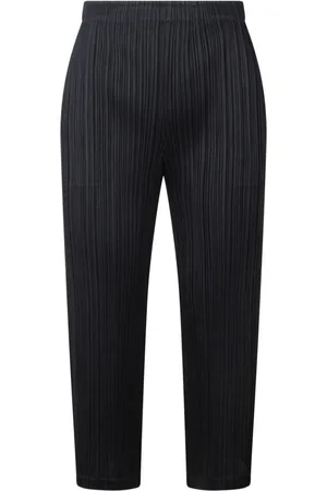 PLEATS PLEASE ISSEY MIYAKE Pantalones capri plisados