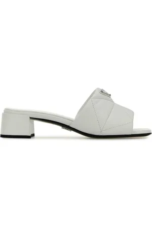 Prada Sandalias acolchadas con tacón de 35 mm