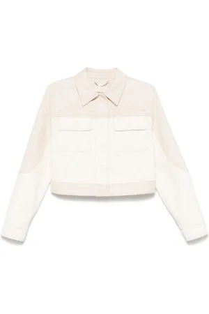 Fendi Chaqueta vaquera con logo FF