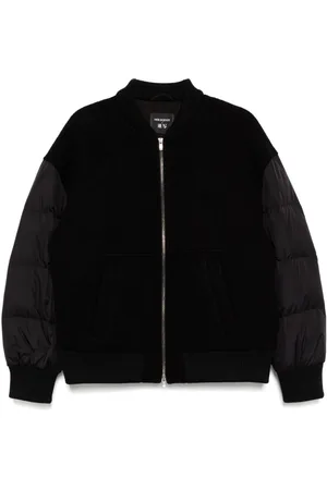 CROQUIS Chaqueta bómber con dobladillo de canalé