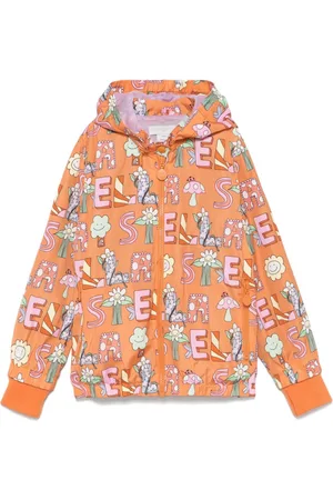 Stella McCartney Chaqueta con logo estampado