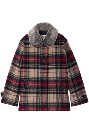 BONPOINT Chaqueta Gigliola con cuello de pelo artificial