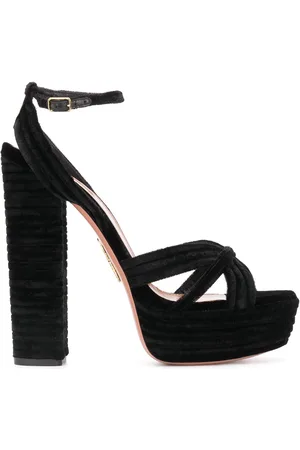 Aquazzura Sandalias con tiras y plataforma