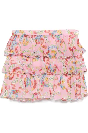 VERSACE Falda con estampado floral