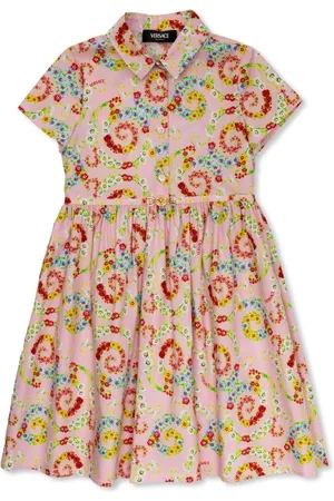 VERSACE Vestido con motivo floral