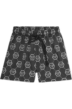 Philipp Plein Bañador con monograma estampado
