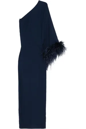 ‎Taller Marmo‎ Vestido largo Feathered Eternity