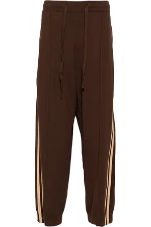 CROQUIS Pantalones de punto con raya lateral