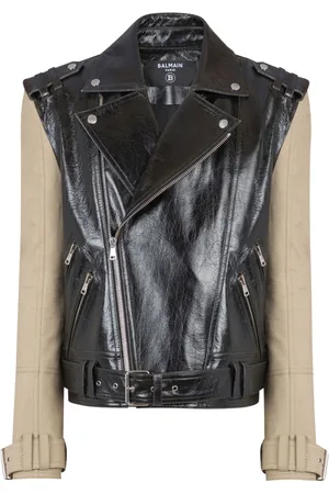 Balmain Chaqueta biker a paneles