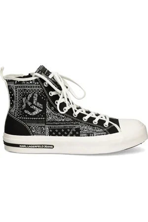 Karl Lagerfeld Zapatillas con estampado bandana