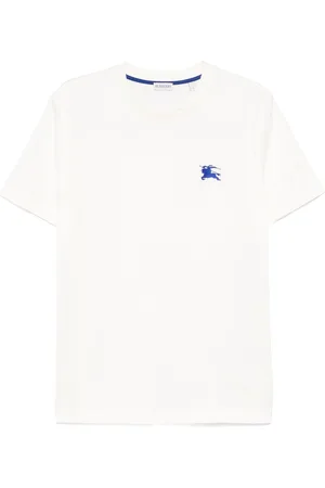 Burberry Camiseta con bordado Equestrian Knight