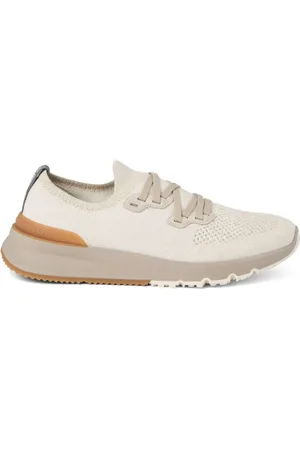 Brunello Cucinelli Zapatillas de punto estilo calcetín