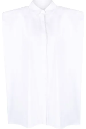 Calcaterra Camisa sin mangas con hombreras
