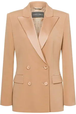 Alberta Ferretti Blazer con ribete