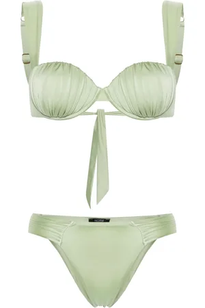 Noire Swimwear Bikini estilo balconette fruncido