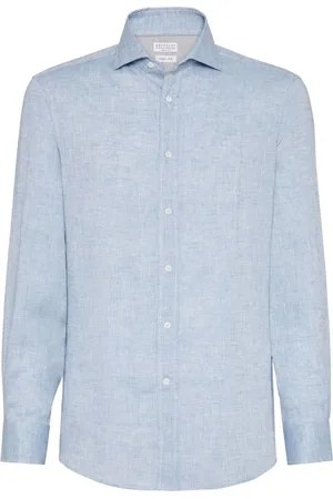 Brunello Cucinelli Camisa de lino ecológico