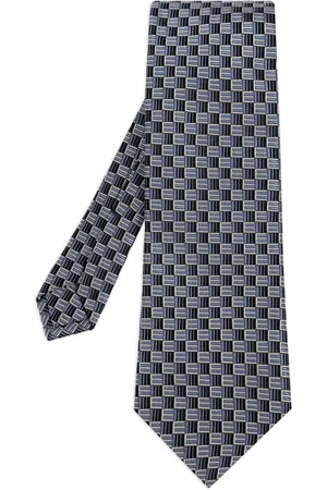 Etro Corbata con motivo en jacquard