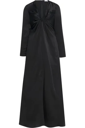 ROSETTA GETTY Vestido largo con detalle retorcido