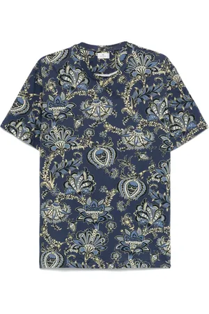 Etro Camiseta con motivo de cachemira