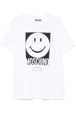 Moschino Camiseta con motivo de smiley