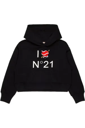 Nº21 Sudadera con capucha y logo