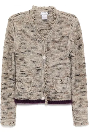 CHANEL Chaqueta sin cuello 1999