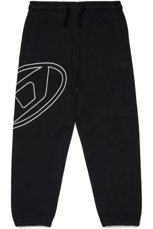 Diesel Pantalones de chándal con logo bordado