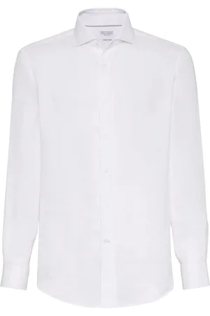 Brunello Cucinelli Camisa de lino ecológico
