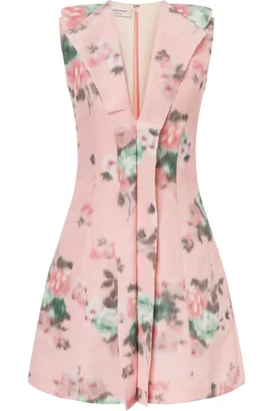 Serafini Vestido corto con estampado floral