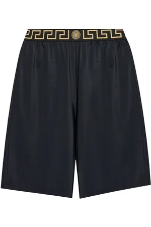 VERSACE Pantalones cortos con cinturilla Greca