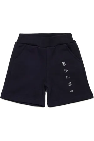 Marni Bermudas con logo estampado