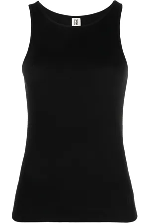 By Malene Birger Top Amani sin mangas