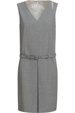 Marni Vestido corto a cuadros