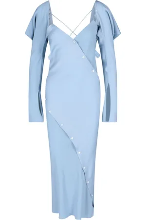 SETCHU Vestido con tiras cruzadas
