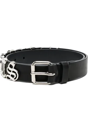 Vetements Cinturón con logo Gothic