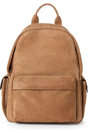 Brunello Cucinelli Mochila con cremallera