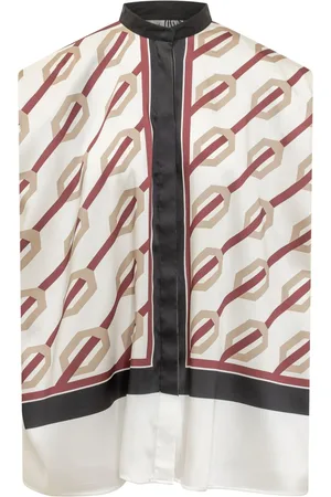 Calcaterra Blusa con estampado Vunica