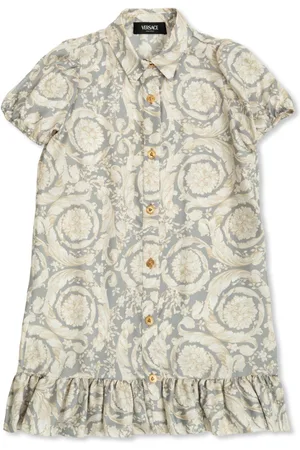VERSACE Vestido corto con estampado Barocco