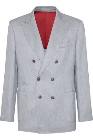 Brunello Cucinelli Blazer con doble botonadura