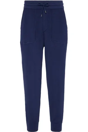 Brunello Cucinelli Pantalones de chándal con cordones