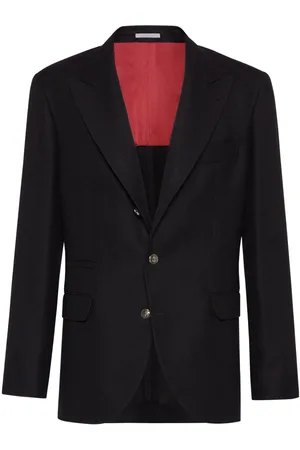 Brunello Cucinelli Blazer con solapas de pico