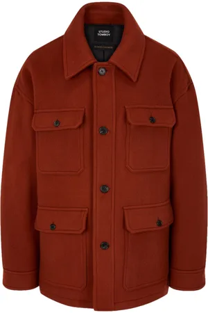 Studio Tomboy Chaqueta estilo worker de lana