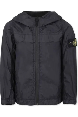 Stone Island Chaqueta con capucha y distintivo Compass