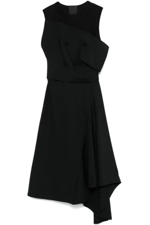Givenchy Vestido midi asimétrico