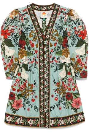 Farm Rio Vestido corto Beauty Bouquet